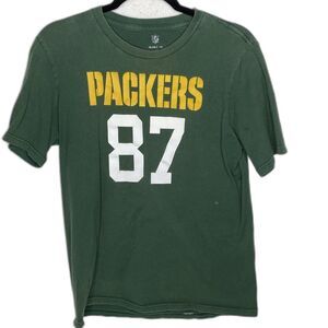 Green Bay Packers NFL Kids Size 18/XL Green Shirt Nelson 87